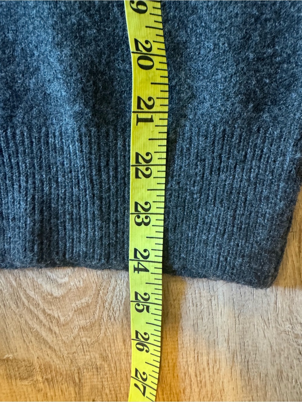 CHARLIE B Charcoal Crewneck Sweater with Multicolor Floral Embroidery - Picture 13 of 13